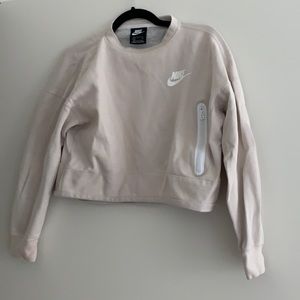 Nike cropped sweatshirt with zipper